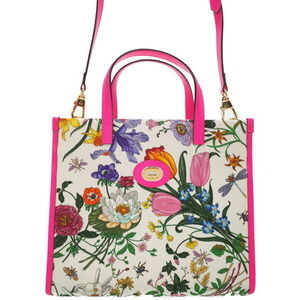 GUCCI Floral Flower Handbag Bag